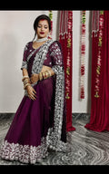 beautiful georgette saree