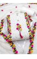 Dress material, top length 2 Meter, bottom length 2 Meter, Duppata length 2 Meter