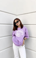 Oversized T-shirt in cotton blend fabric, loose fit