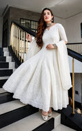 Kurti with Duppata, notch neck, Maxi length, short sleeves