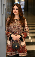 Womens and Girls Co-Ord set, Round Neck, Long Sleeves, Above Knee Length