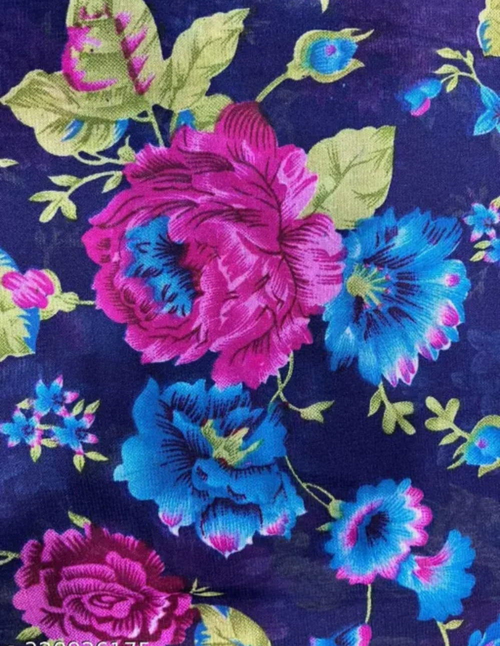 womens georgette fabric saree with blouse