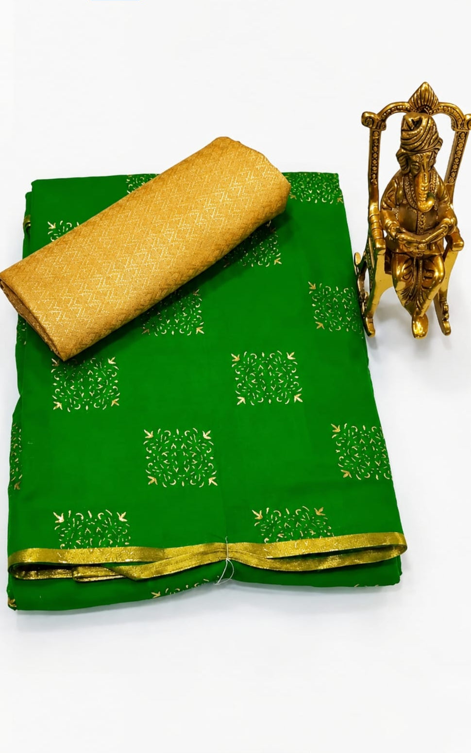 ladies georgette saree
