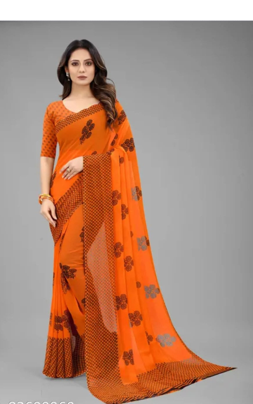 begumpuri ladies georgette saree