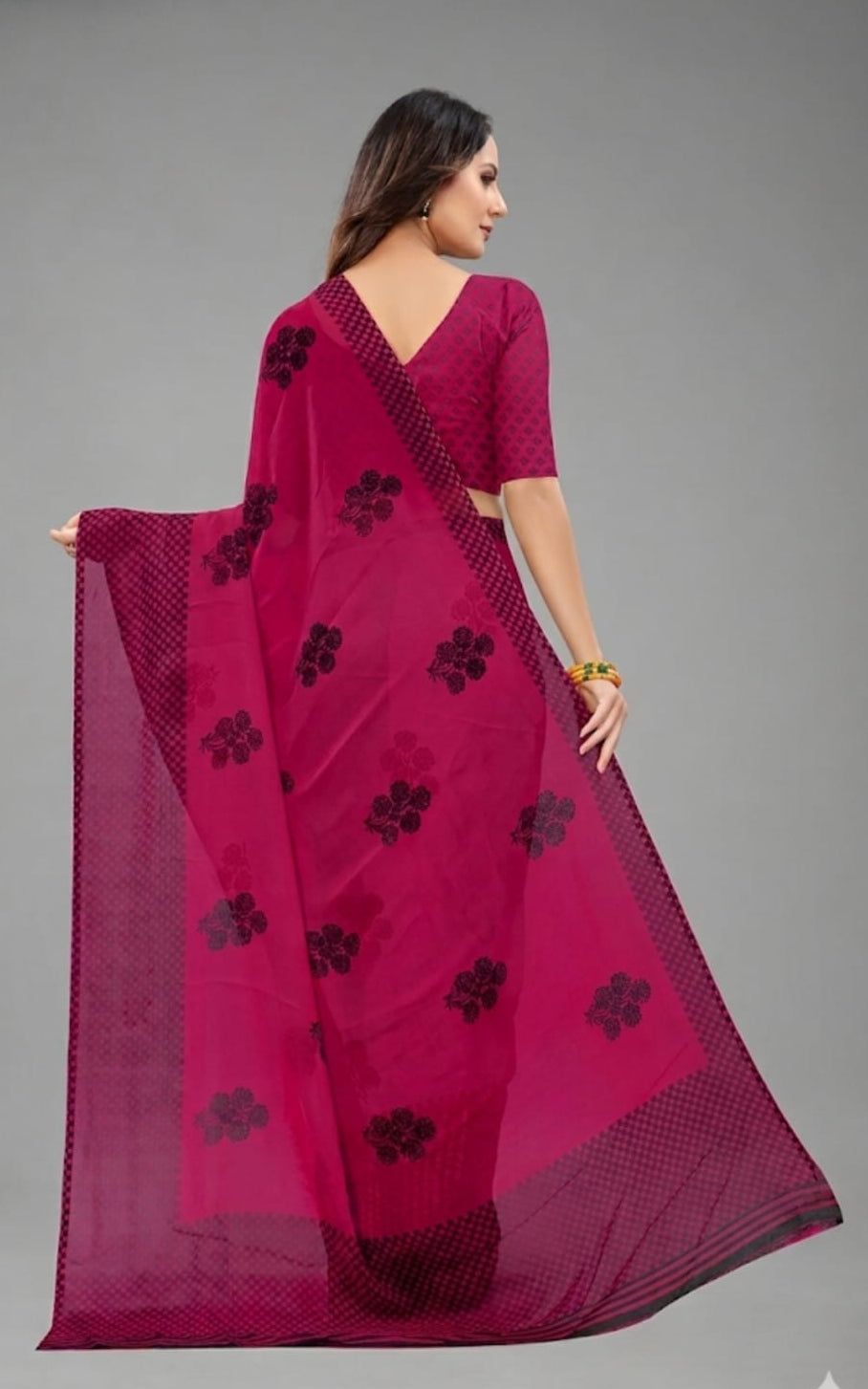 begumpuri ladies georgette saree