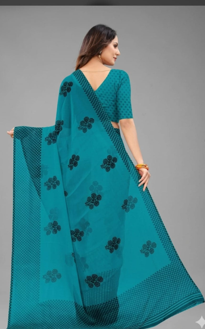 begumpuri ladies georgette saree