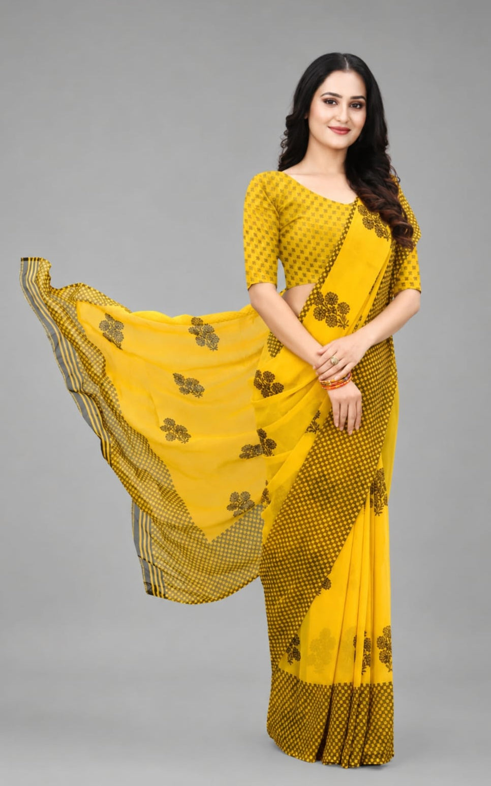 begumpuri ladies georgette saree