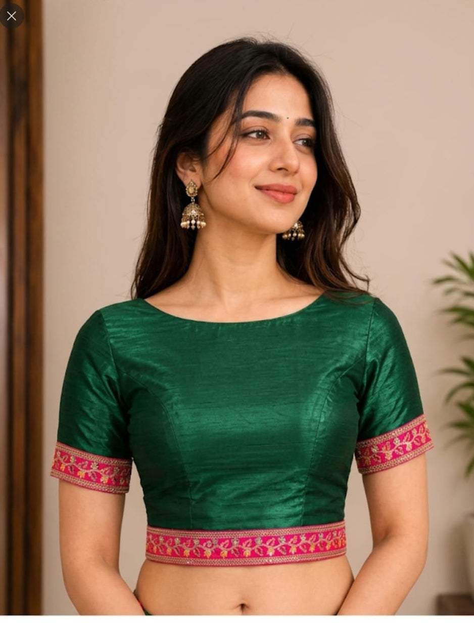 New Trending Georgette Saree with Beprated Blouse peice