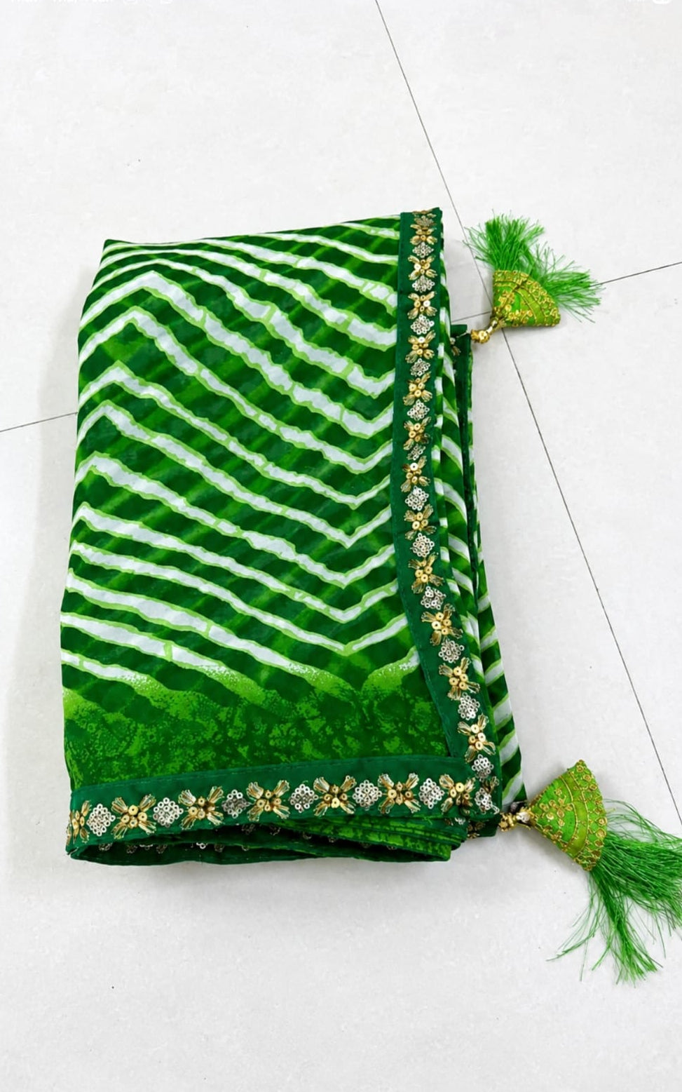 new pattern georgette saree