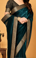 best chiffon saree with running blouse