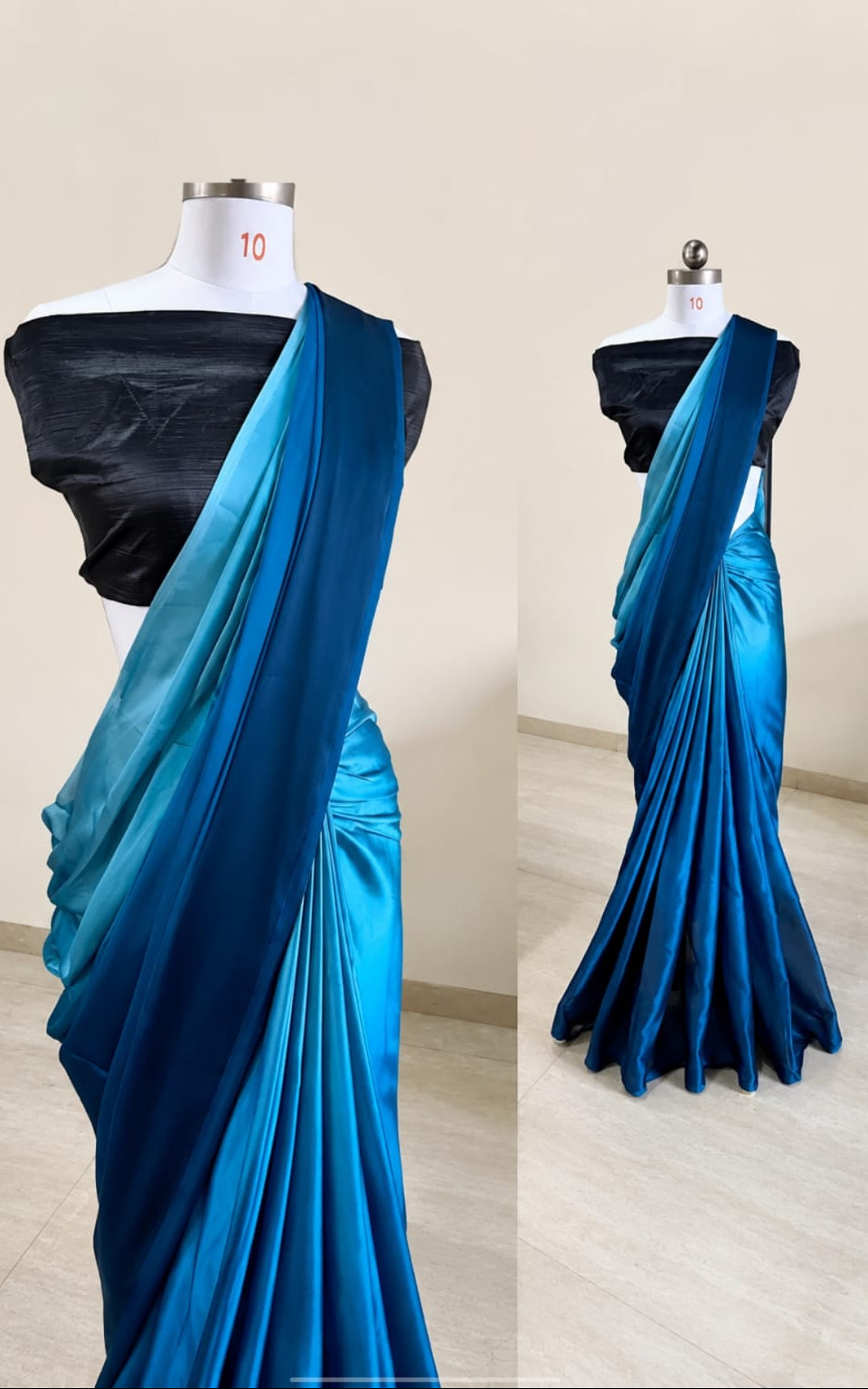 best purple ladies saree with blouse