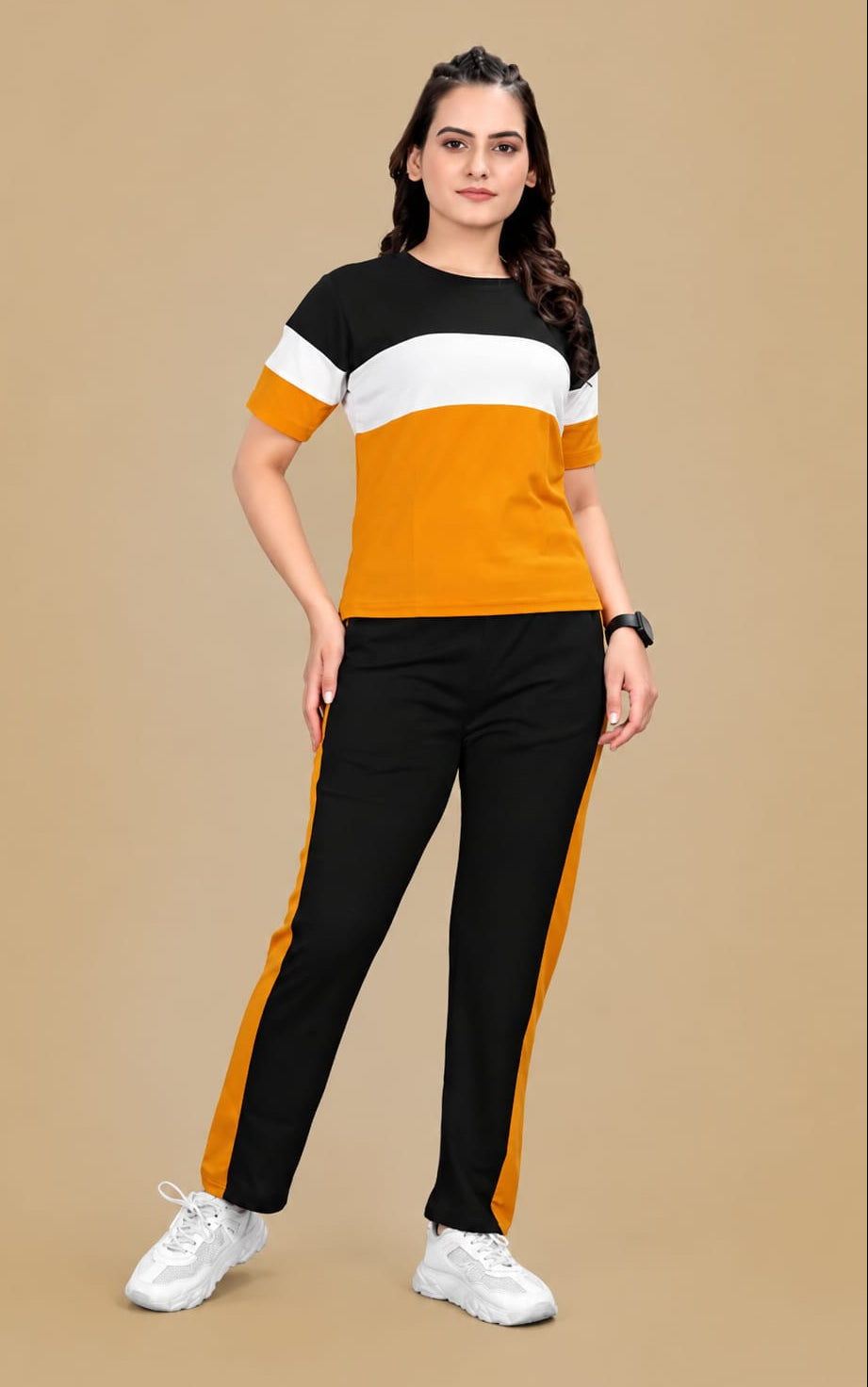 Womens Top and Bottom, Round Neck, Long Sleeves